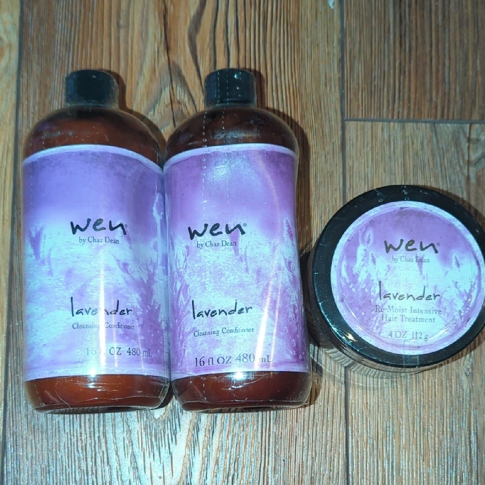 WEN Chaz Dean Lavender Cleansing Conditioner Lot